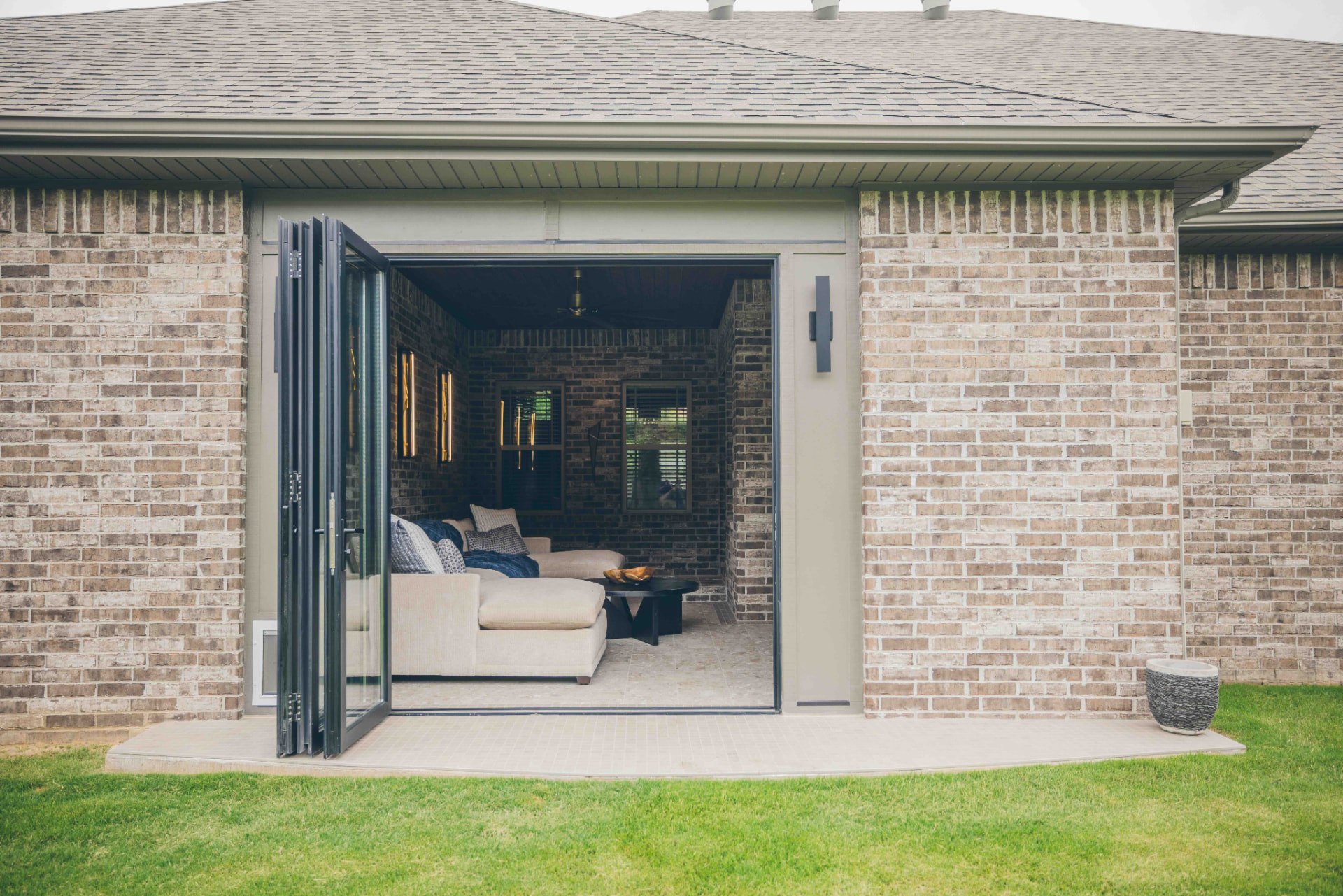 Four-seasons room conversion by Right Hand Home in Northwest Arkansas