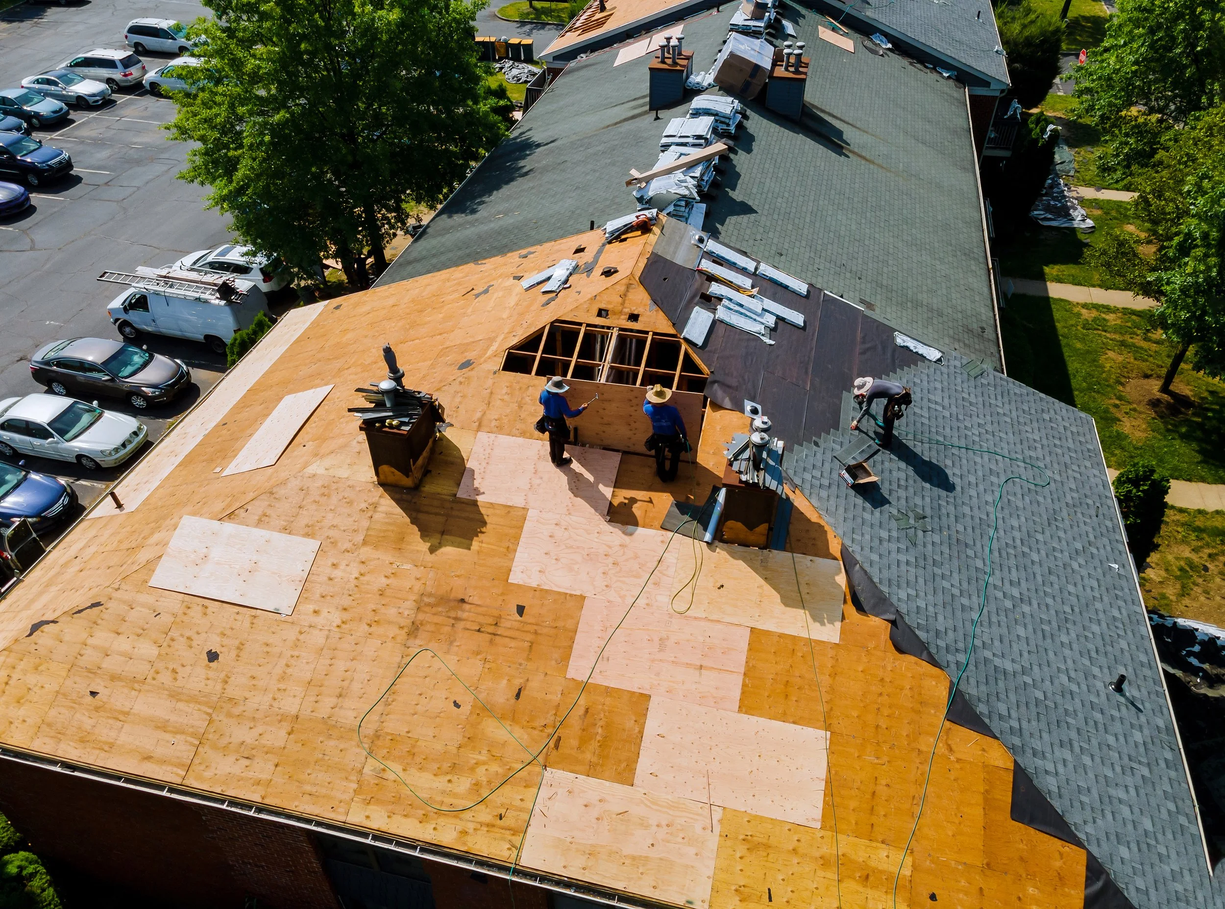 Roofing project by Right Hand Home