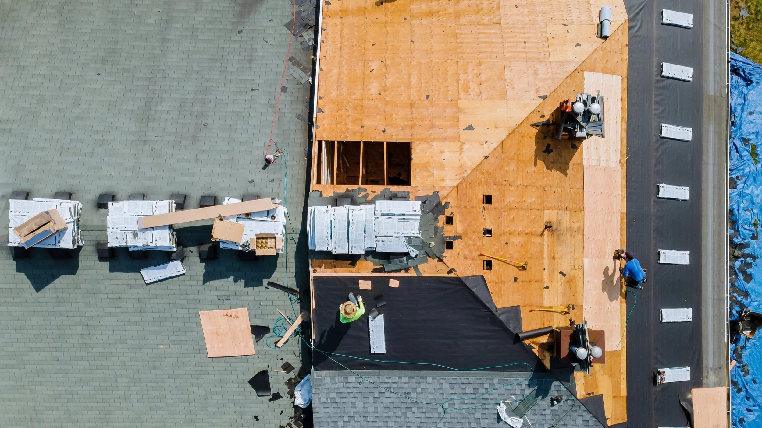 Roofing project by Right Hand Home