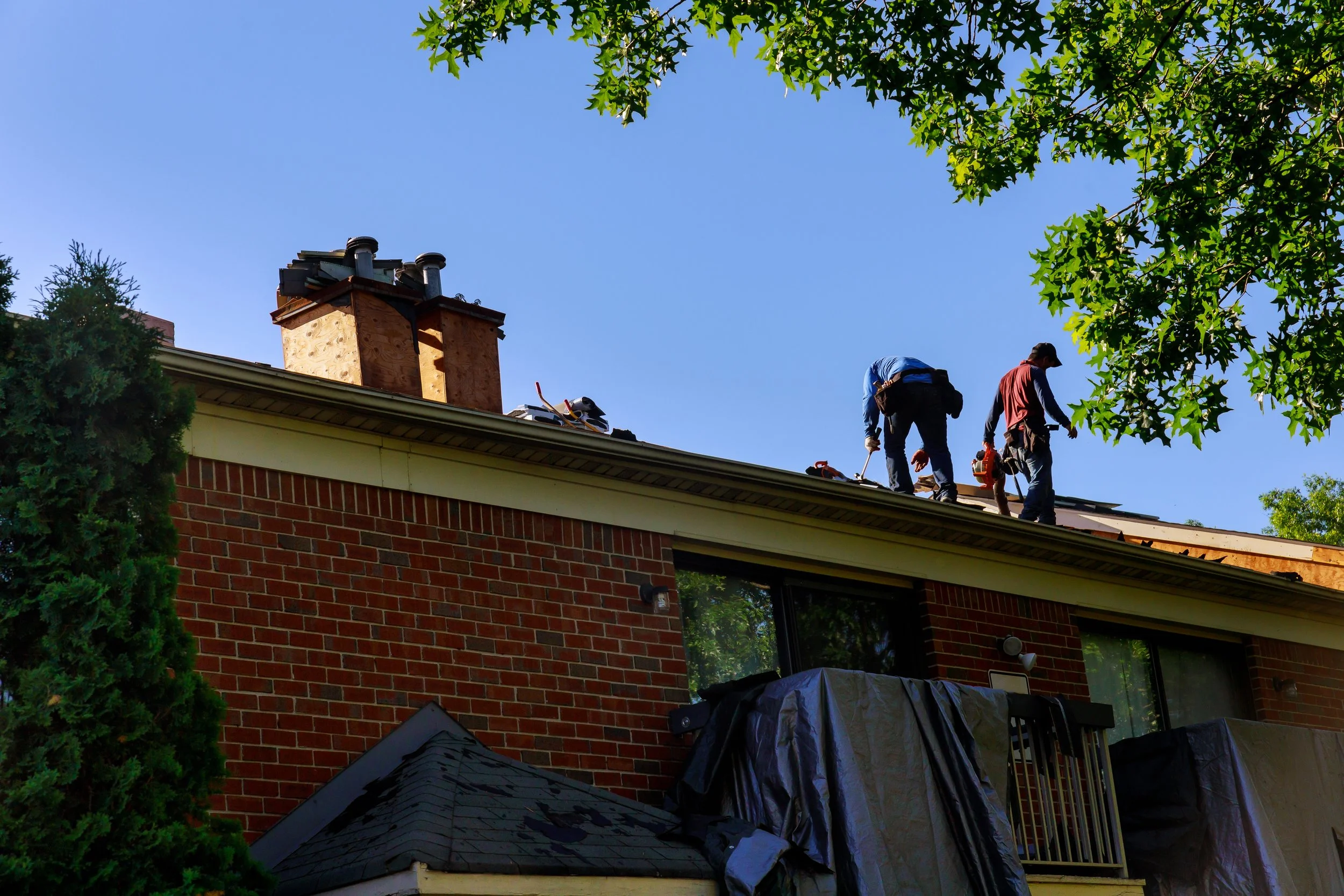 Roofing project by Right Hand Home